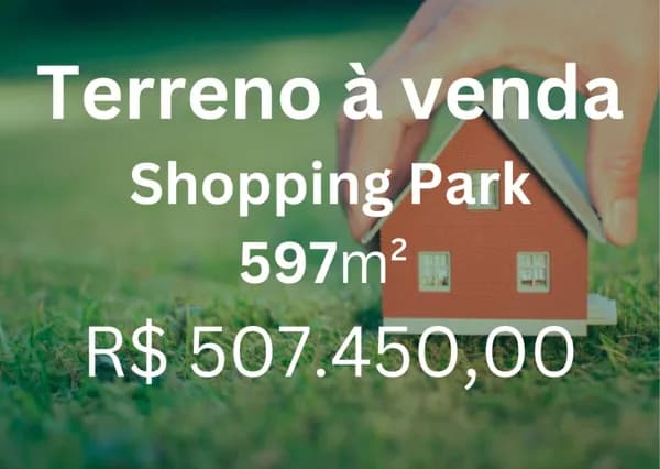 Terreno à venda, 597 m² por R$ 507.450,00 - Shopping Park - Uberlândia/MG