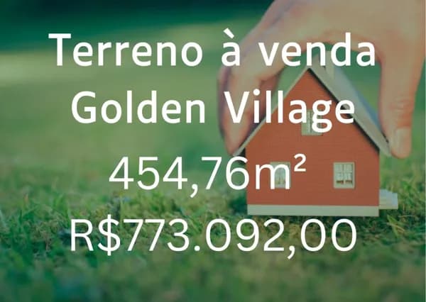 Terreno à venda, 454 m² - Condomínio Golden Village - Uberlândia/MG