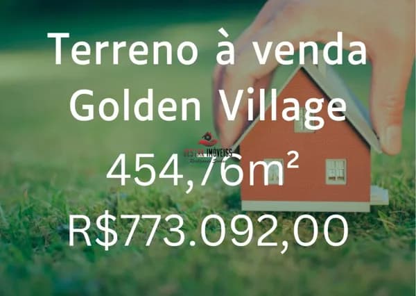 Terreno à venda, 454 m² - Condomínio Golden Village - Uberlândia/MG