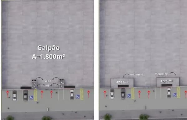 Galpão à venda, no Bairro Laranjeiras - Uberlândia/MG