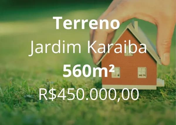 Terreno à venda no Bairro Jardim Karaíba - Uberlândia/MG