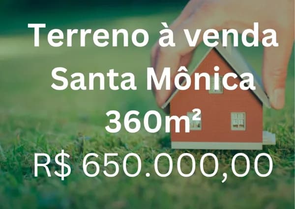 Terreno à venda no Bairro Santa Mônica - Uberlândia/MG