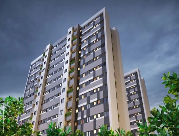 Área Priv. de 2 quartos no bairro Shopping Park