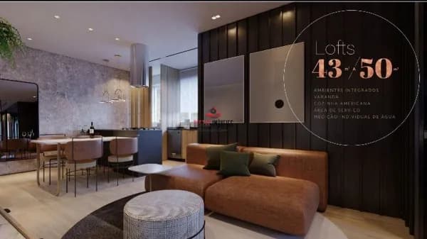 Loft com 1 quarto à venda, 49 m² por R$ 907.353 - Vale do Sereno - Nova Lima/MG