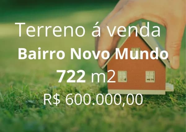 Terreno à venda no Bairro Novo Mundo - Uberlândia/MG