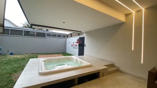 Sobrado com 3 quartos à venda Condomínio Paradiso Ecológico - Uberlândia/MG