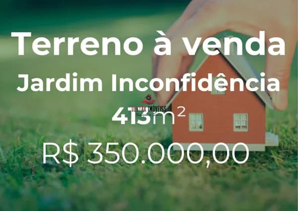 Terreno à venda, 413 m² por R$ 350.000,00 - Jardim Inconfidência - Uberlândia/MG