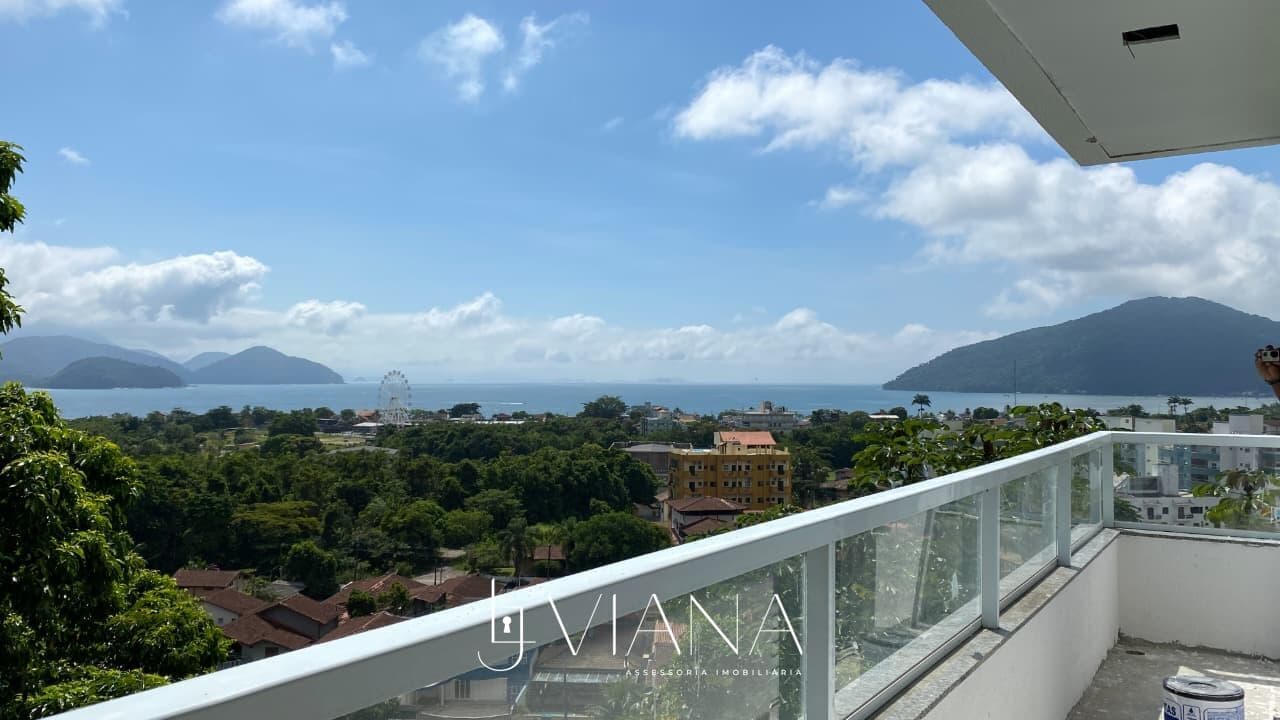Apartamento de alto padrão Residencial Altos do Vivamar II em Ubatuba-SP