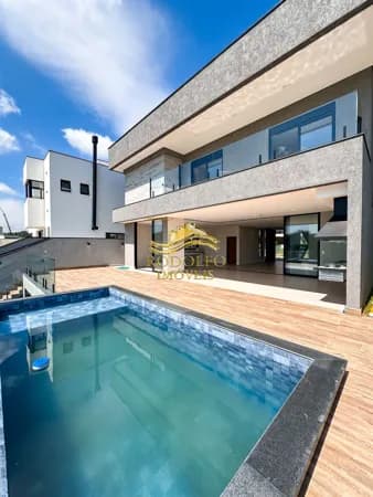 Santana da Parnaíba-SP Alphaville Casa 4 Suítes 434,97m² Piscina 4 Vagas Escritório
