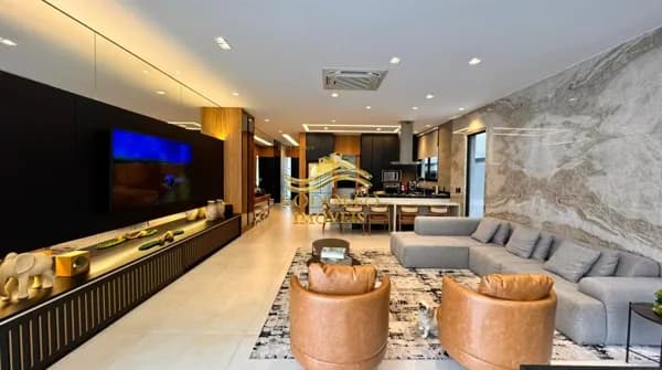 Santana de Parnaíba-SP Casa Alto Padrão em Alphaville 3 Suítes 240m² Piscina Varanda Gourmet Ar-condicionado