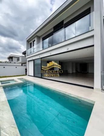 Santana da Parnaíba-SP Alphaville Casa 4 Suítes 427,32 m² Piscina 4 Vagas Espaço Gourmet