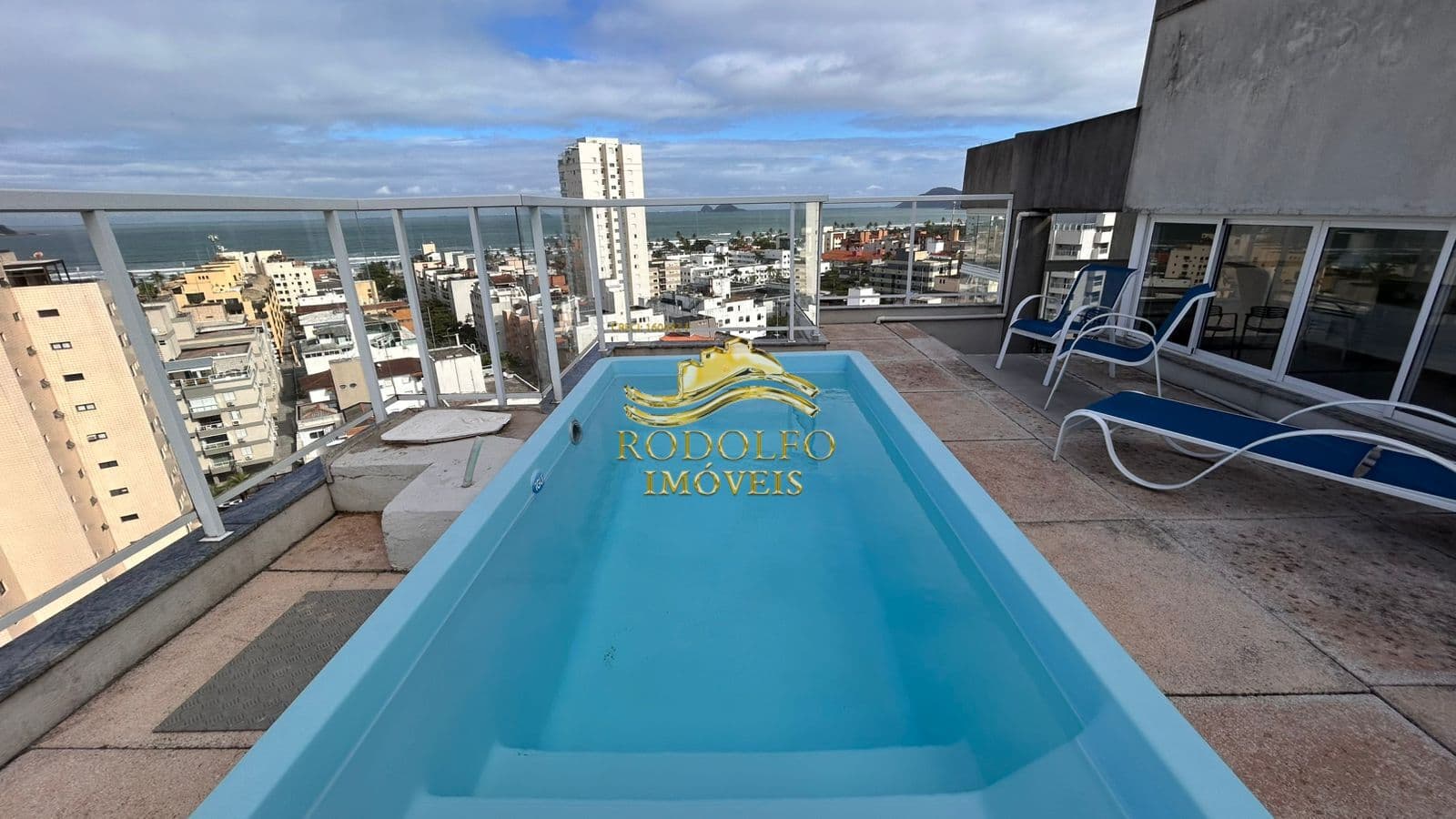 Guarujá-SP Praia da Enseada Cobertura Duplex 3 Dormitórios 235m² 3 Vagas Lazer Completo Vista Mar