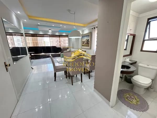 Guarujá-SP Praia das Astúrias 3 Dormitórios 120m² 1 Vaga Sacada Vista Mar Ar-condicionado