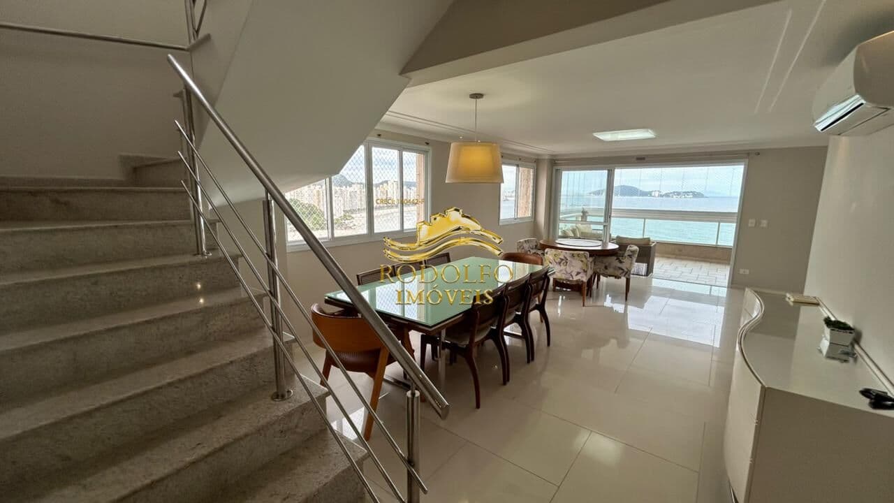 Guarujá-SP Praia das Astúrias Cobertura Duplex 6 Dormitório 216m² Vista Mar 3 Vagas Jacuzzi Piscina Privativa