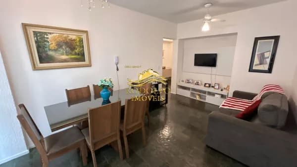 Guarujá-SP Praia das Astúrias 2 Dormitórios 65,93m² Sacada Área de Serviço