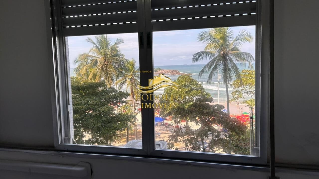 Guarujá-SP Frente ao Mar Praia das Pitangueiras 2 Dormitórios 97m² 1 Vaga Ar-condicionado