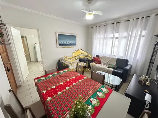 Guarujá-SP Praia das Astúrias 2 Dormitórios sendo 1 Suíte 68m²