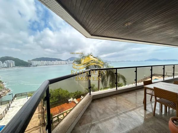 Guarujá-SP Praia das Astúrias Vista Mar 4 Suítes 250m² 3 Vagas Varanda Gourmet Piscina Academia