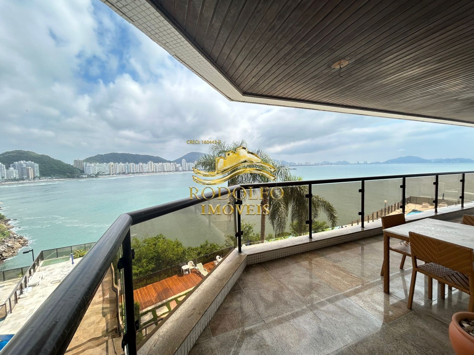 Guarujá-SP Praia das Astúrias Vista Mar 4 Suítes 250m² 3 Vagas Varanda Gourmet Piscina Academia