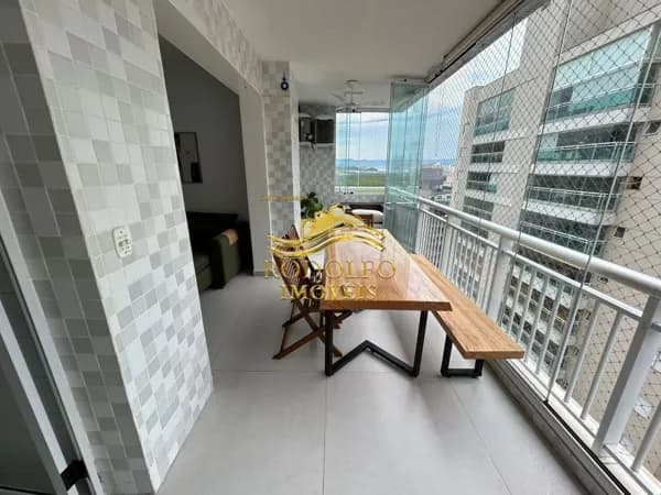 Guarujá-SP Praia das Astúrias 2 Dormitórios 1 Vaga 89m² Lazer de Clube Ar-condicionado