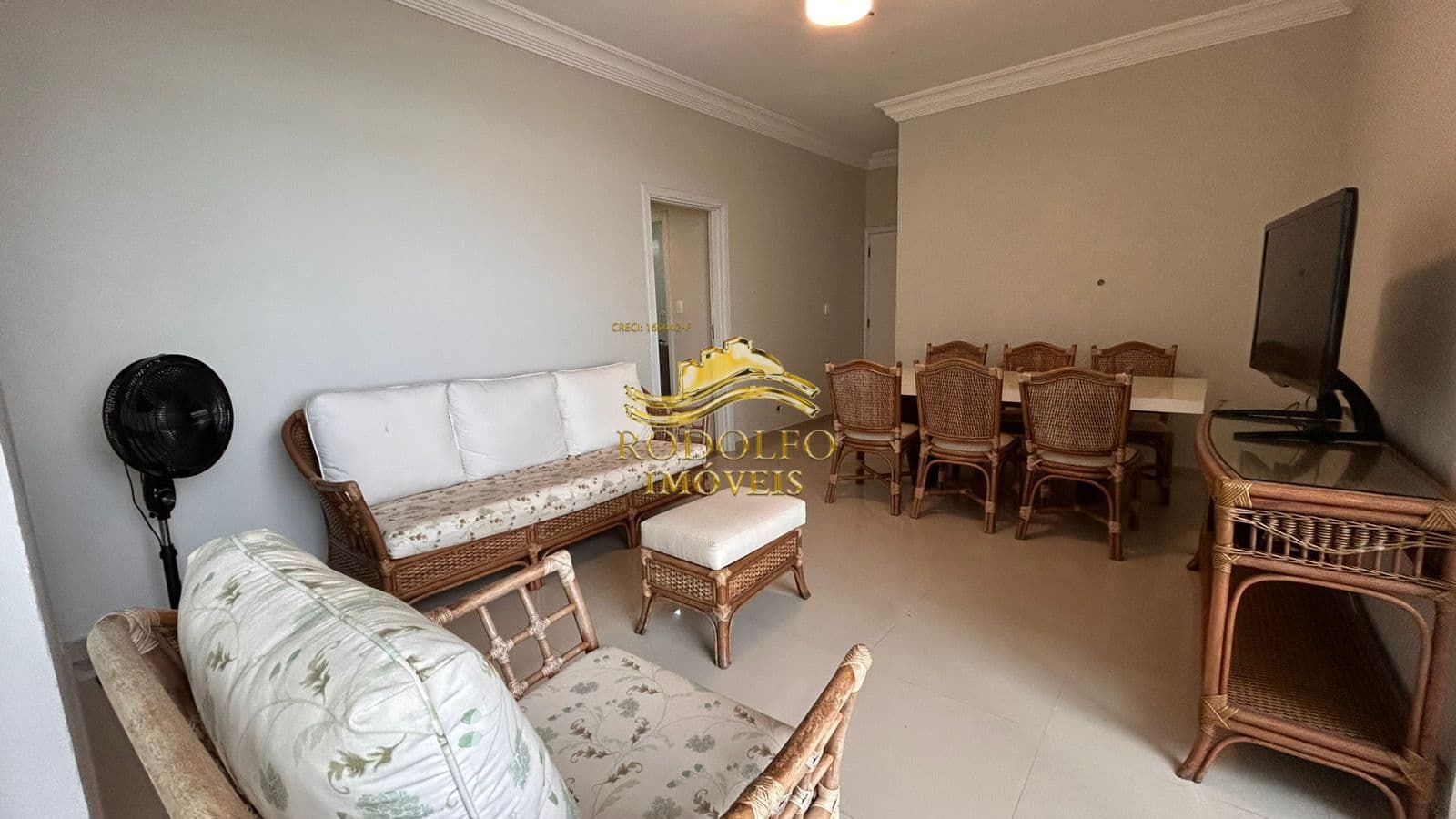 Guarujá-SP Praia das Pitangueiras 3 Dormitórios 105m² 1 Vaga Vista Mar Ar-condicionado