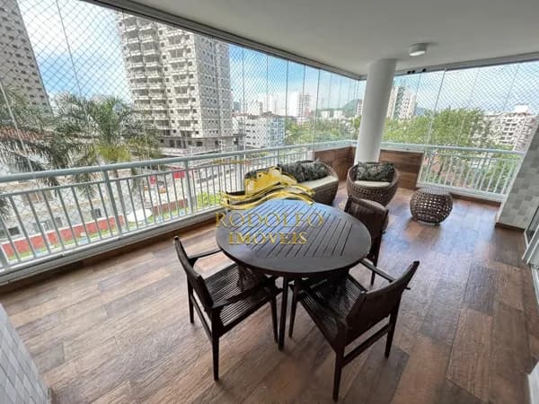 Guarujá-SP Apartamento Praia das Astúrias 129m² 3 Dormitórios 1 Vaga Ar-condicionado Lazer Completo