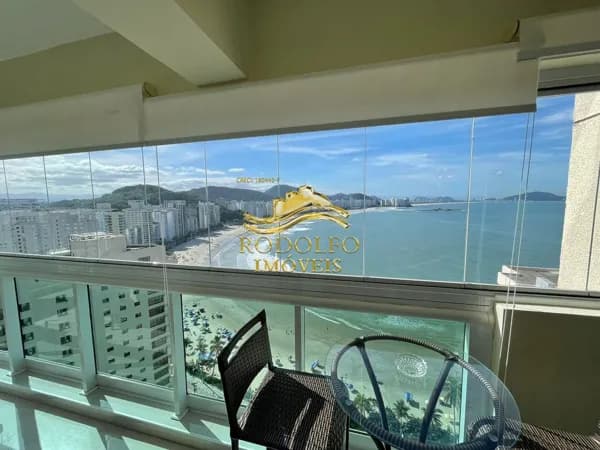 Guarujá-SP Praia das Astúrias Vista Mar 2 Dormitórios 196m² 2 Vagas Lazer Completo Ar-condicionado