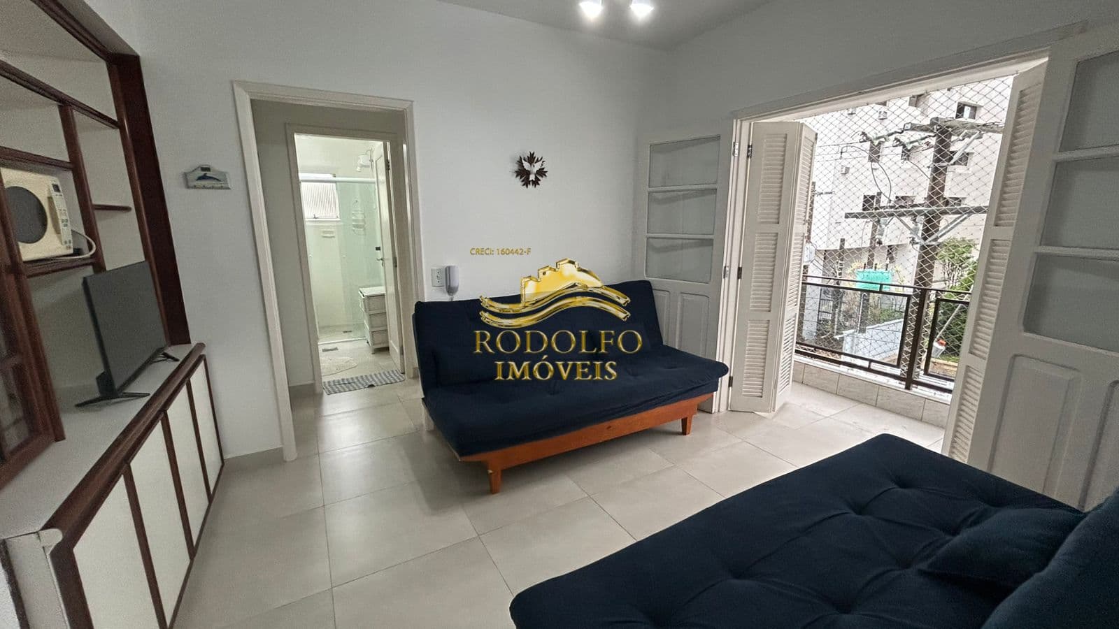 Guarujá-SP Praia das Astúrias 1 Dormitório 50m² 1 Vaga Sacada