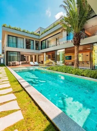 Santana de Parnaíba-SP Casa em Alphaville 6 Suítes 1470m² 15 Vagas Piscina Espaço Gourmet