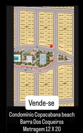 Lote condomínio pé na areia