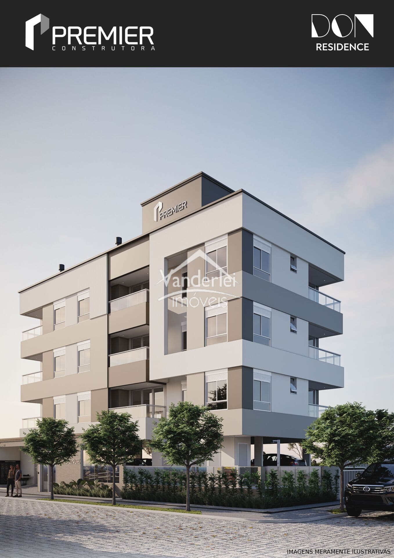 Apartamento Dom Residence na Praia da Pinheira em Palhoça - SC