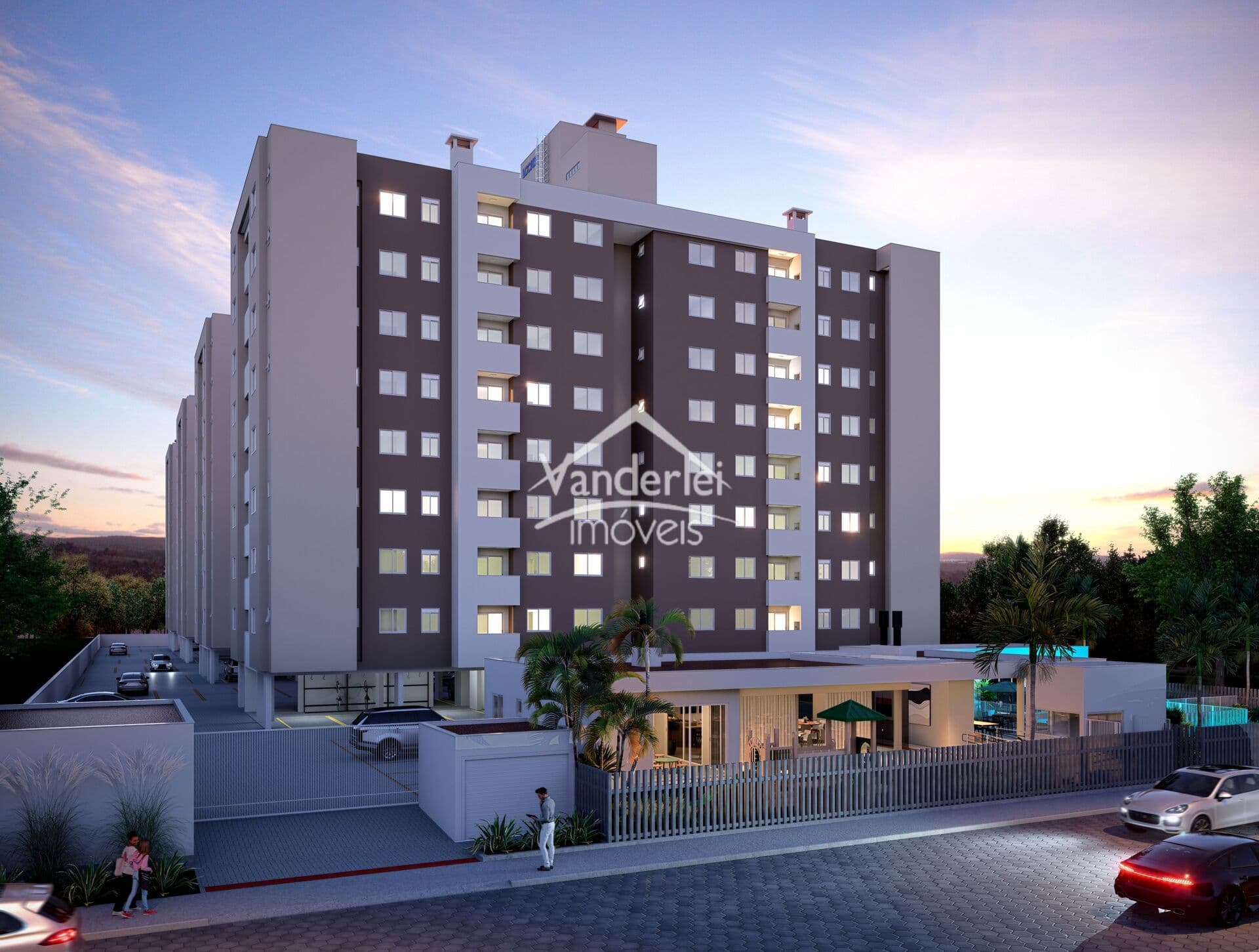 Apartamento Villa do Açores Residencial no bairro Rio Caveiras em Biguaçu -SC