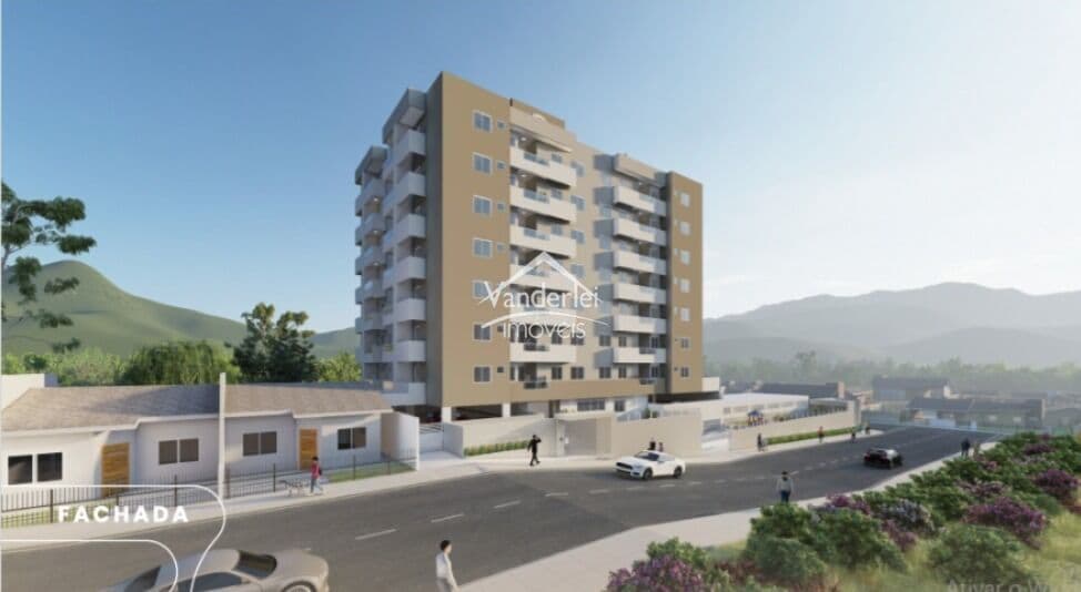Apartamento Residencial Areias com 02 quartos, sendo 01 suíte no bairro Areias em São Jose - SC