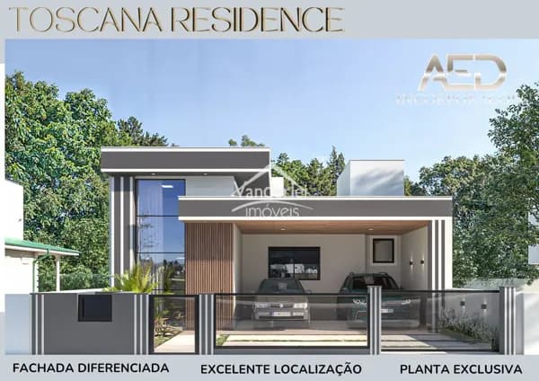 Casa Residencial Villa Toscana Loteamento Villa Toscana em Palhoça-SC