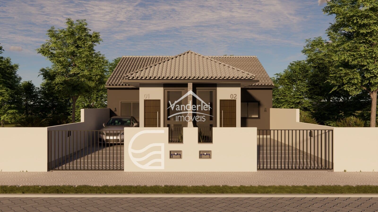 Casa no Lot Vale Verde com 02 quartos, no bairro Bela Vista em Palhoça-SC