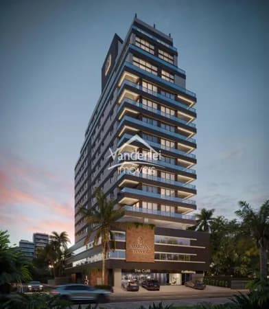 Apartamento Martins Tower Residence com 03 quartos sendo 03 suite no bairro Centro em Palhoça/SC