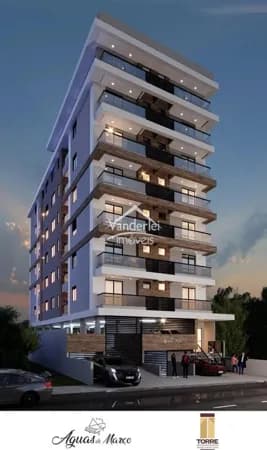 Apartamento Águas de Março em construção no Loteamento Pedra Branca em Palhoça -SC
