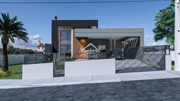Casa no Loteamento Green Village com 03 quartos, sendo 02 suites em Palhoça - SC