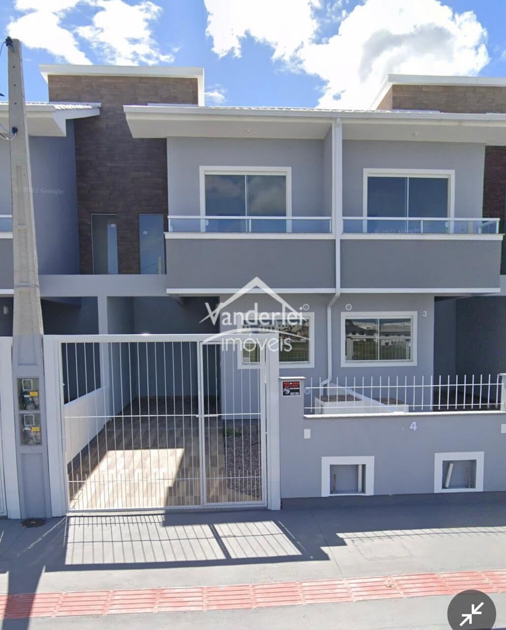 Sobrado Residencial Moradas do Tabuleiro com 72,06m² no bairro Nova Palhoça em Palhoça - SC