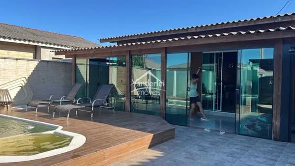 Casa de Praia com piscina Praia do Sonho, Palhoça/SC