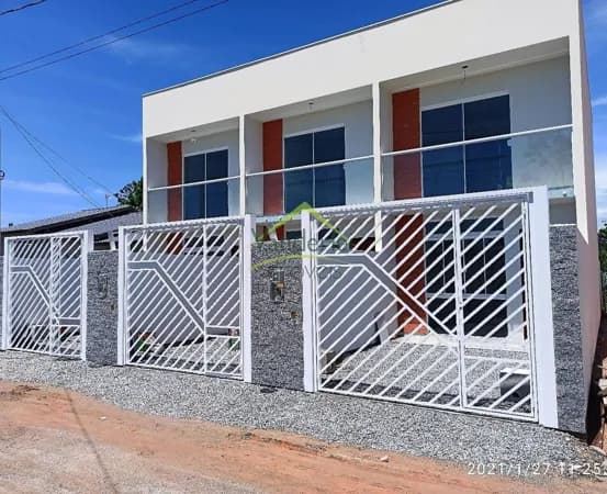 Sobrados de 62m² com 2 quartos na Passagem do Maciambu próximo as melhores praias de Palhoça - SC