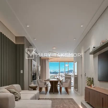 Apartamento com 2 dormitórios + 1 suíte e 2 vagas, no Centro, Navegantes/SC
