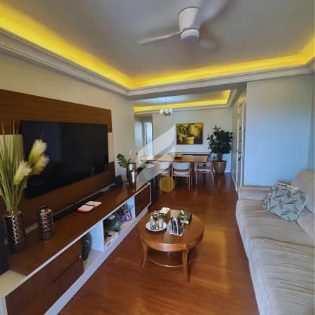 Apartamento Apiacás - 134m², 3 dormitórios + escritório, 2 vagas, andar alto com vista livre - Santa Cruz