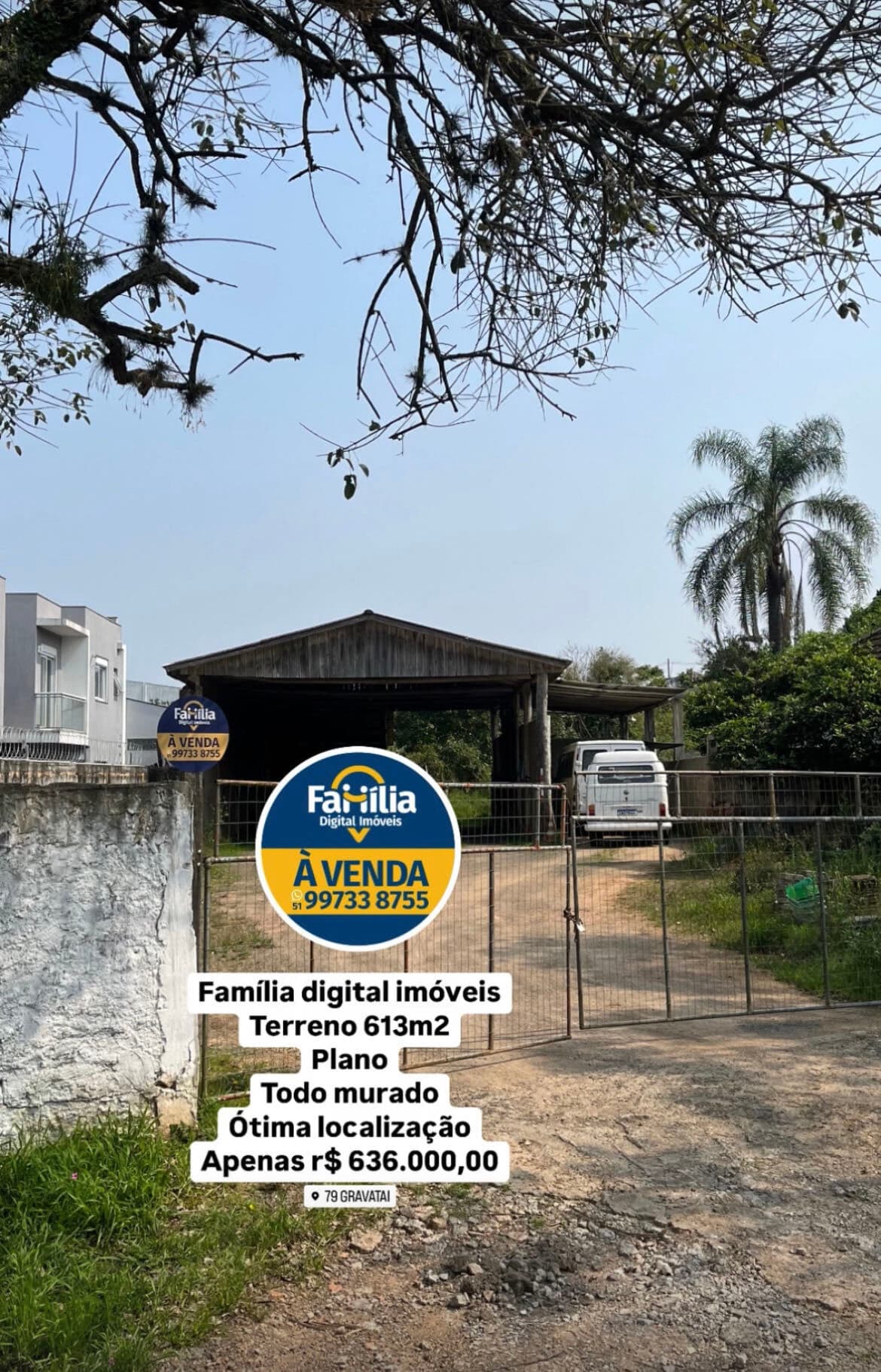 Lote/Terreno em Gravataí - Salgado Filho