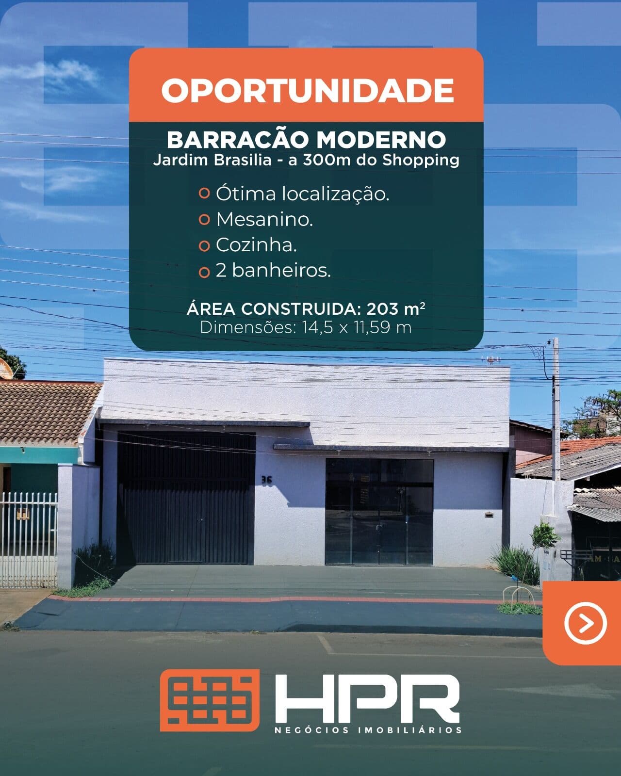 BARRACÃO COMERCIAL