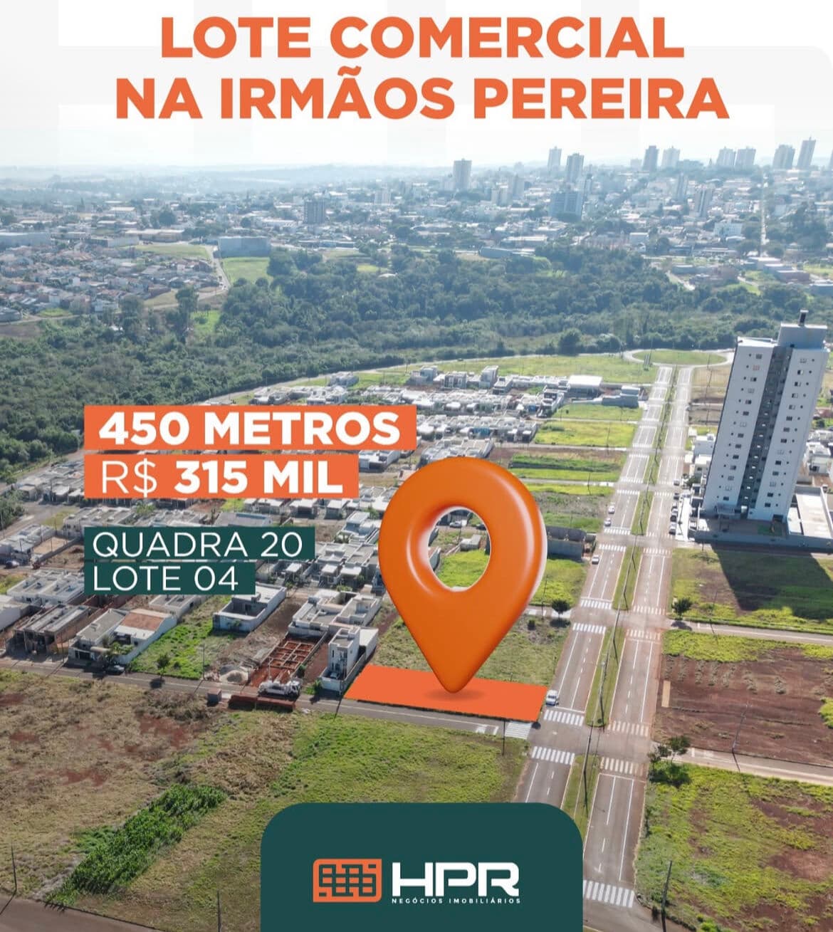 Terreno Lote em Jardim Novo Centro, Campo Mourão/PR