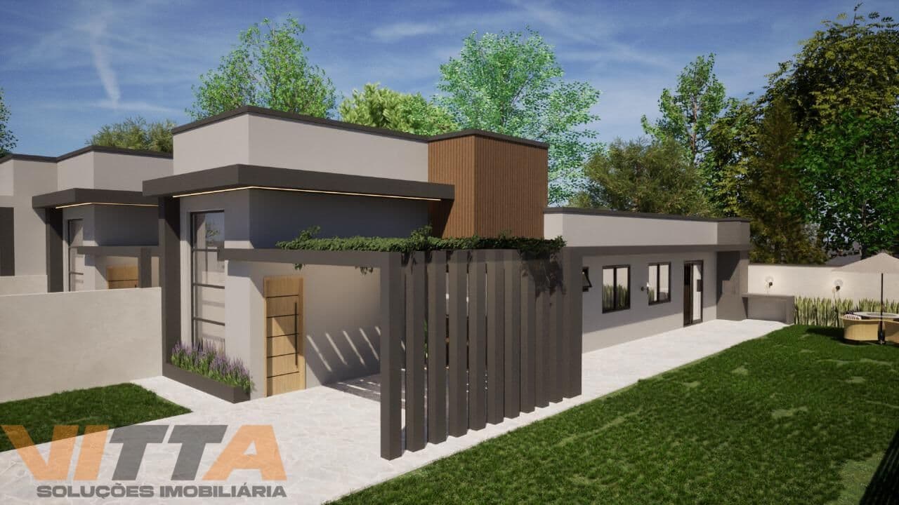 Casa com 3 dormitórios no Centro. Araucária/PR
