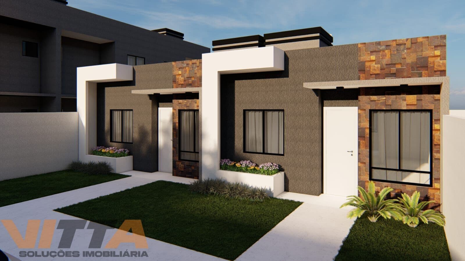 Casas à venda no Xaxim, 3 dorms. R$ 420.000,00
