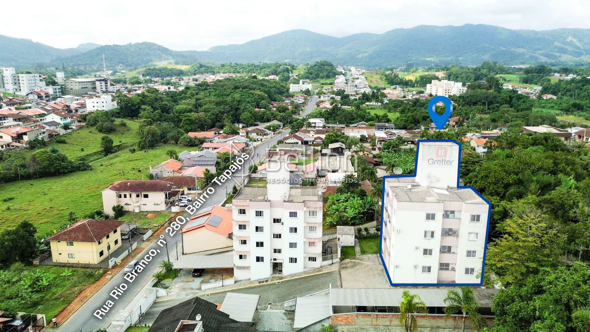 Apartamento na rua Rio Branco no Tapajós em Indaial!