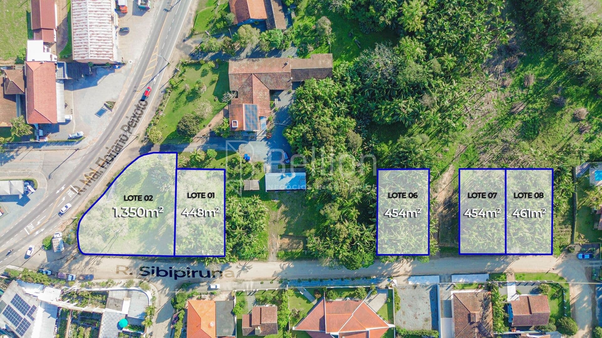 Lotes disponíveis no Padre Martinho Stein em Timbó